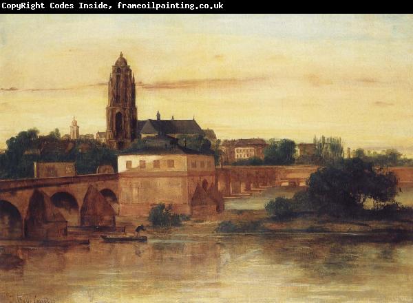 Gustave Courbet View of Frankfurt an Main